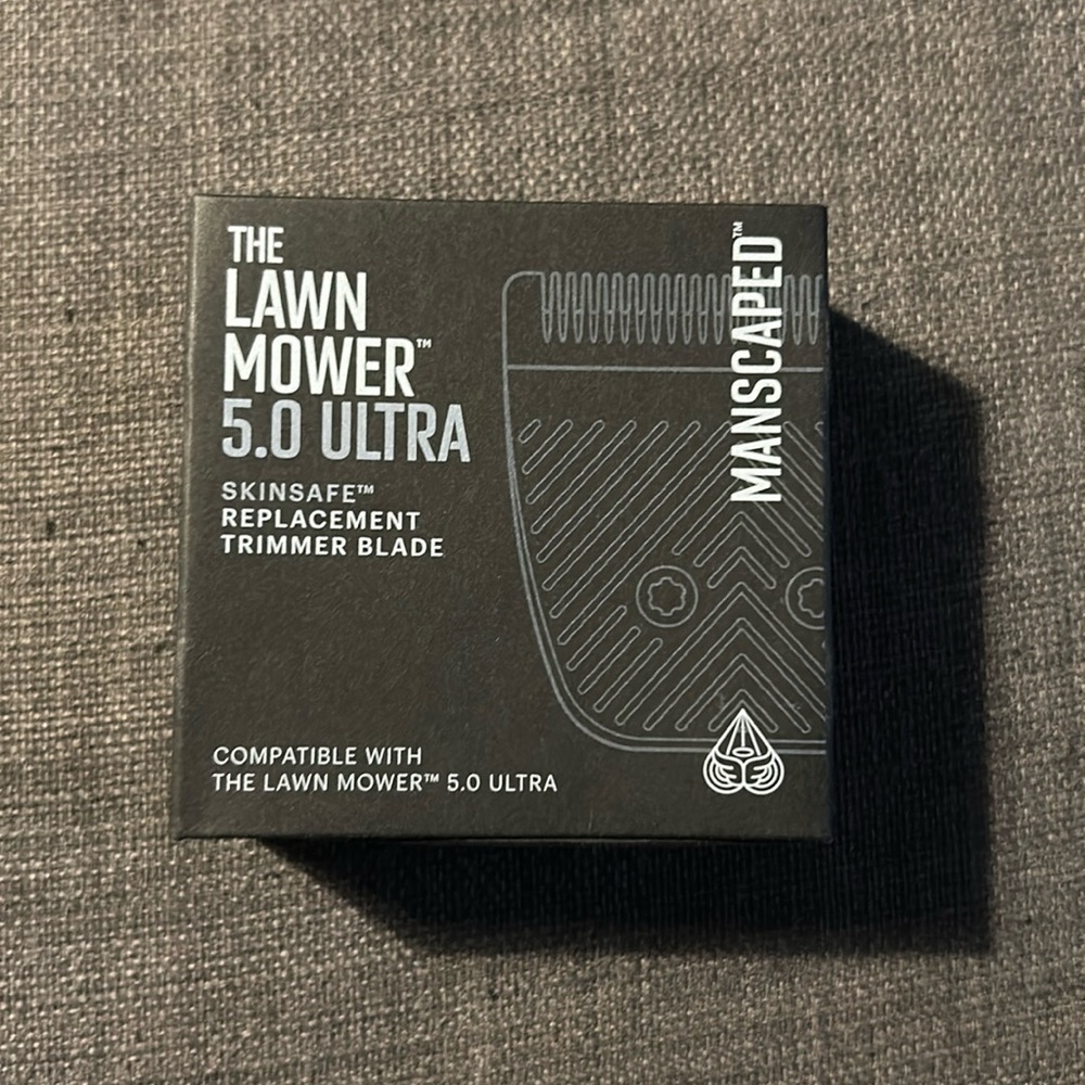 Brand new unused manscaped lawn mower 5.0 skin safe replacement trimmer blade